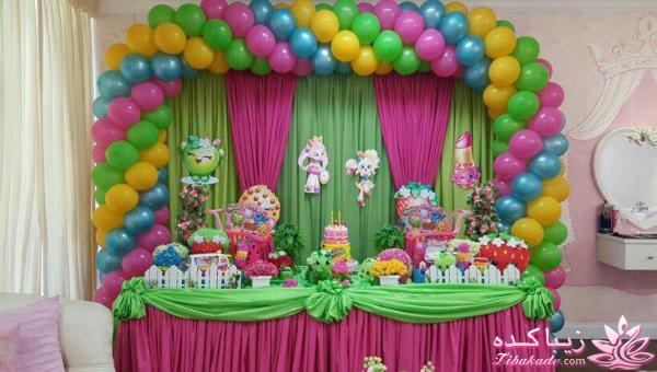 دکور جشن تولد 